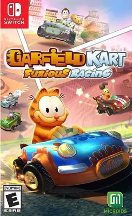 Картридж Garfield Kart: Furious Racing (Nintendo Switch)