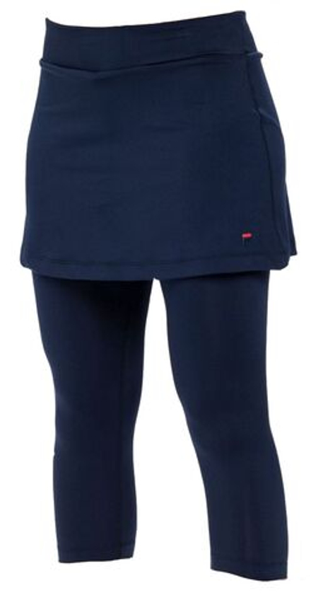 Теннисная юбка Fila Sina Knee Tight - navy
