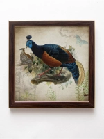 Картина на стену интерьерная на хосте 22,5*22,5 см