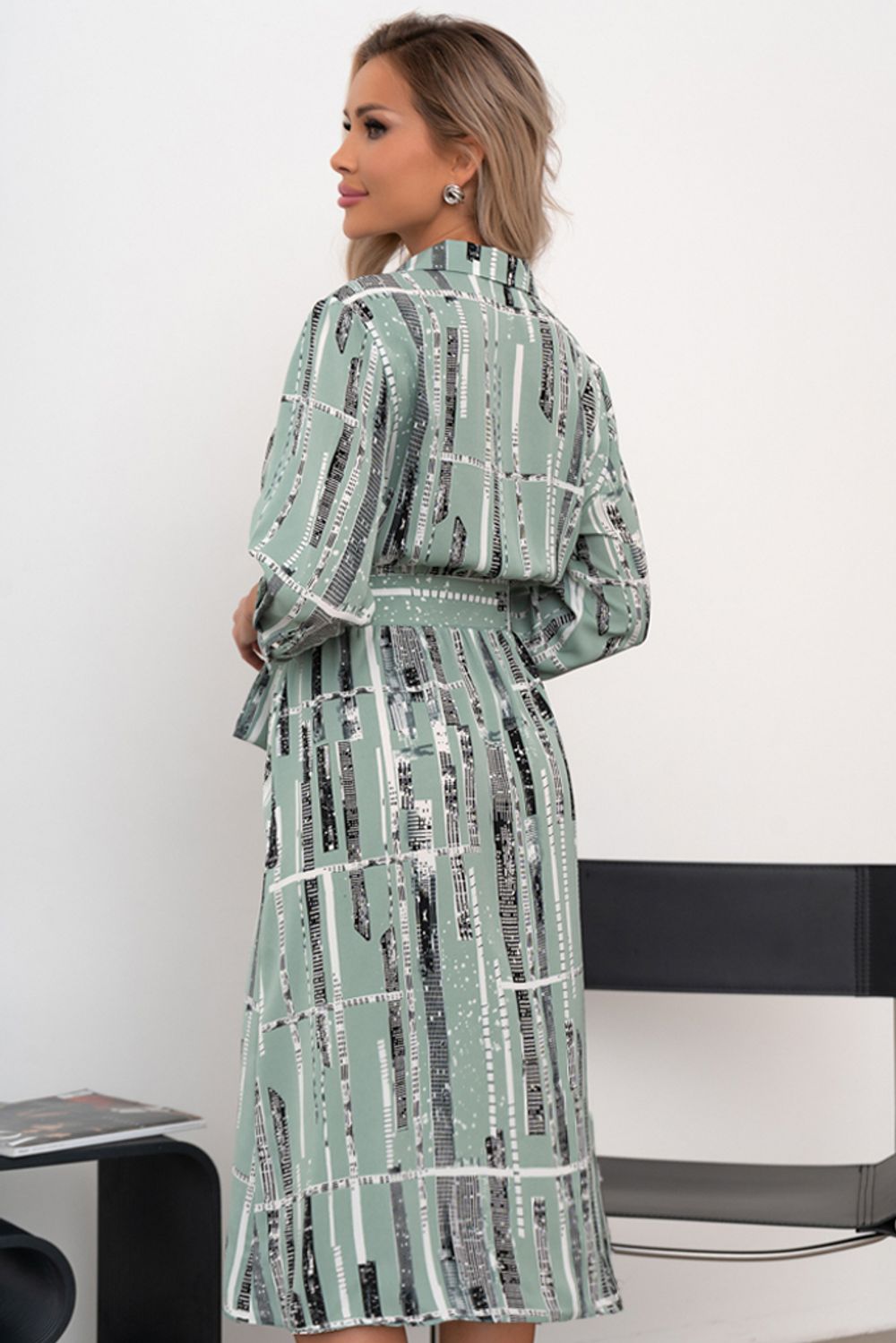 Платье Ричи  (мята) Р11-1033 Nikol (Акция)