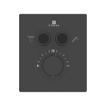 Душевой комплект Vincea Inspire VSFW-3I21MT3MB встраиваемый, термостатический, двухрежимный, черный