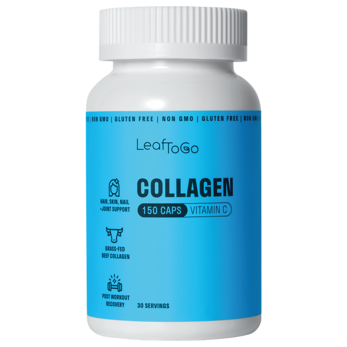 Коллаген &quot;Нейтральный&quot;, Collagen neutral, Leaf To Go, 150 капсул