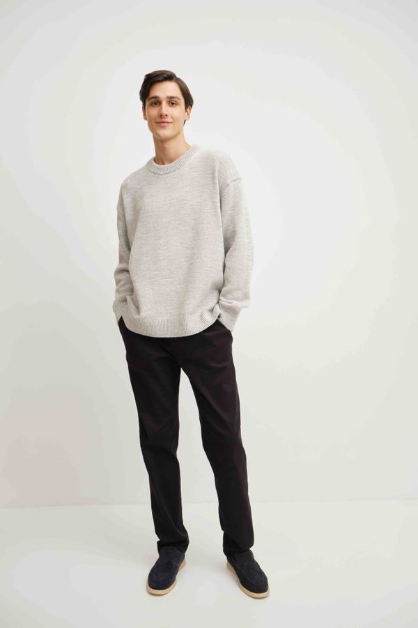 Свитер Оверсайз серый - фото 7