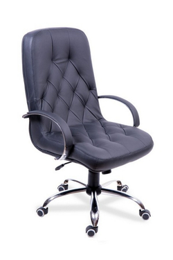 Кресло для руководителя ПРЕМЬЕР КОРОТКИЙ ХРОМ