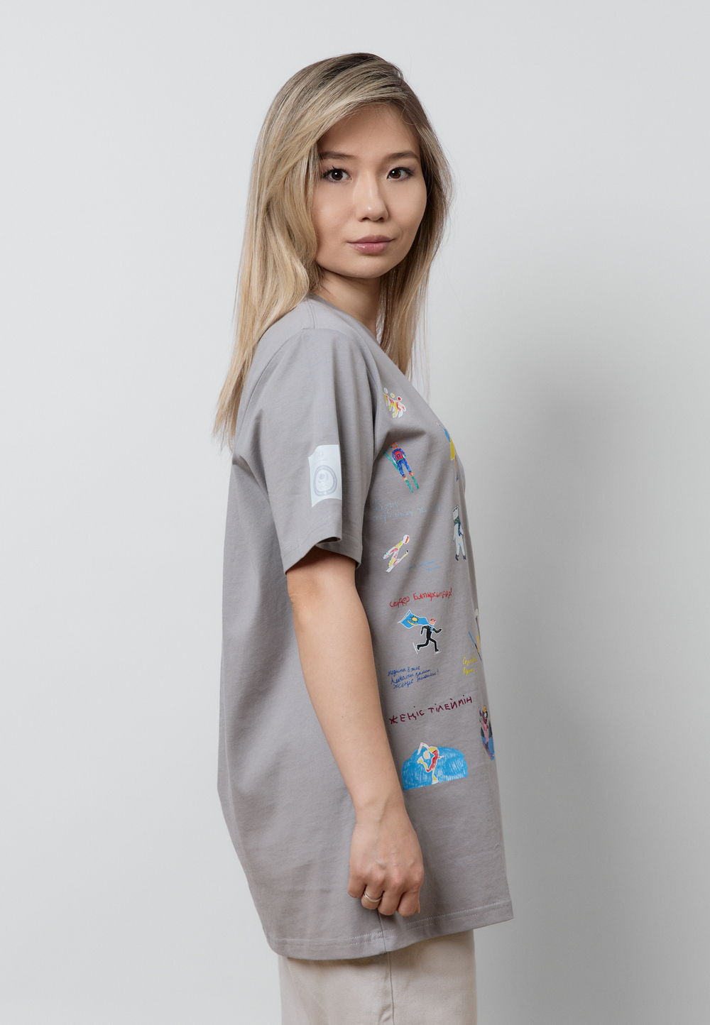 Футболка OLYMPIC CHILD LIGHT GREY