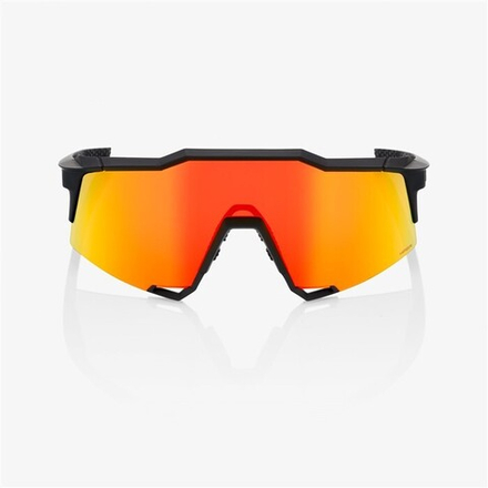 Очки спортивные 100% Speedcraft Soft Tact Black / HIPER Red Multilayer Mirror Lens (61001-412-01)