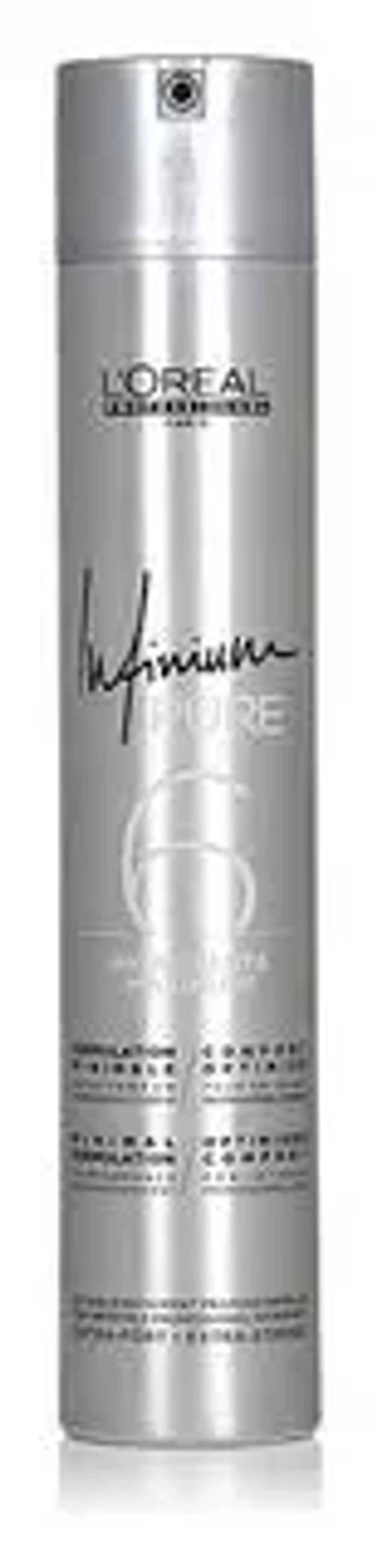 "L"OREAL PRO" Лак д/волос INFiNiUM PURE сил/фикс. (без запаха) 500мл