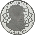 ИТАЛИЯ, 2025, 5 ЕВРО [СЕРЕБРО]