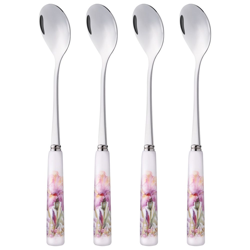 НАБОР ЧАЙНЫХ ЛОЖЕК LEFARD "IRISES" 4 ШТ. (КОР=48НАБ.)