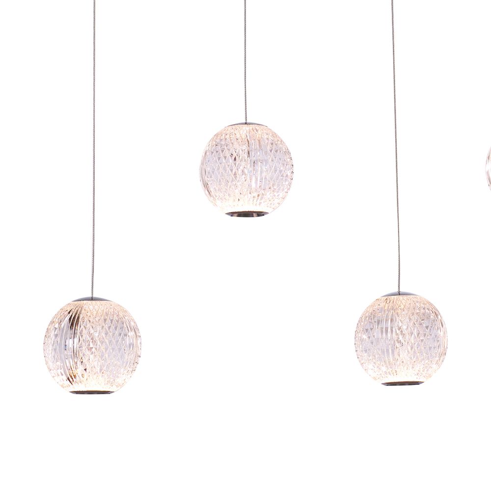 Подвесной светильник MD20001012-5B chrome