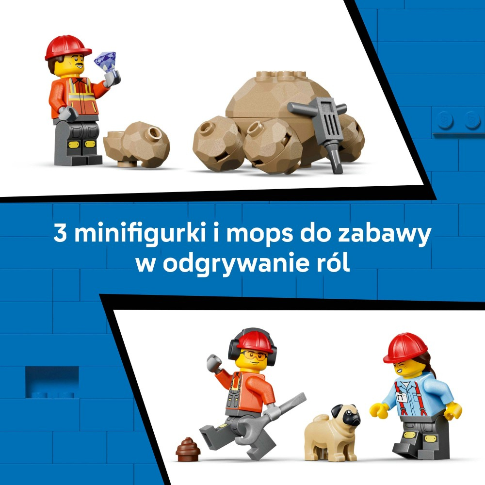 Конструктор LEGO City 60494 Самосвал и фронтальный погрузчик — фото 7