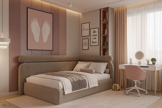 Кровать угловая Эмбер kids