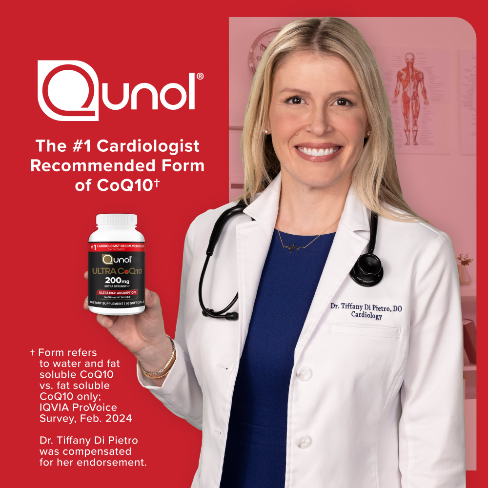 Qunol, Ultra CoQ10, 200 мг, 90 капсул