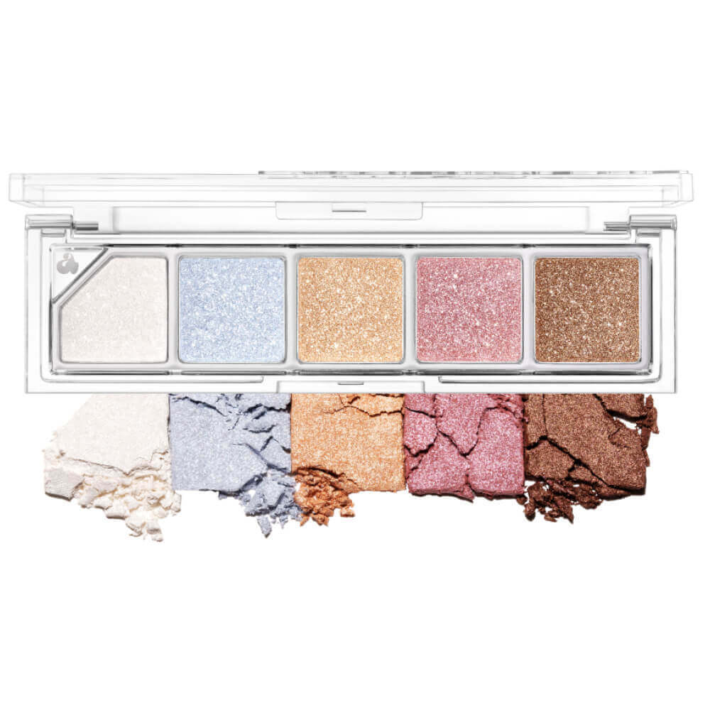 Unleashia Палетка хайлайтеров - Mood Shower Face Palette