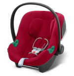 Коляска 3 в 1 Cybex Priam IV Matt Black complete и автокресло Aton B2 i-Size Dynamic Red Sepia Black