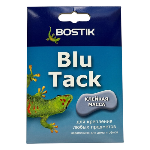 Клей Bostik клейкая масса  Blu Tack  45гр