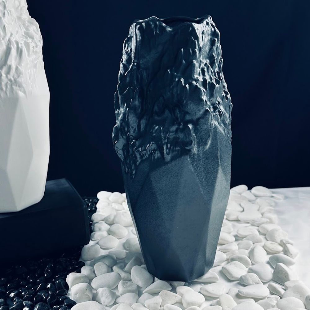 Lenardi 135-053 Ваза 25,5см ЭФИОПИЯ в под.уп.(х6)Фарфор