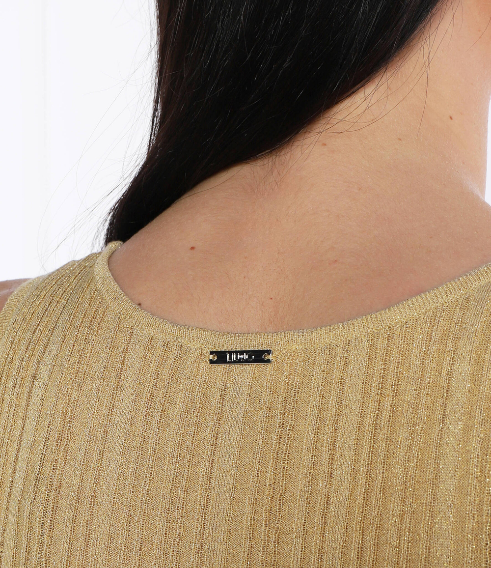 Топ Liu Jo - золотой(MA4005 MS64J)