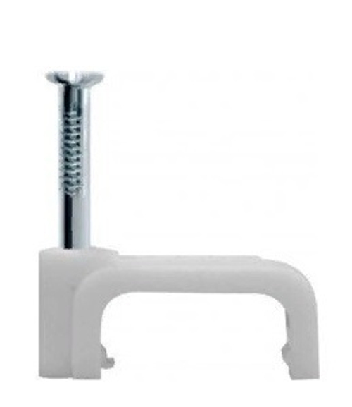 Скоба плоская 12 мм 20 шт