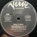 Duke Ellington & Johnny Hodges ‎– Back To Back (Германия)