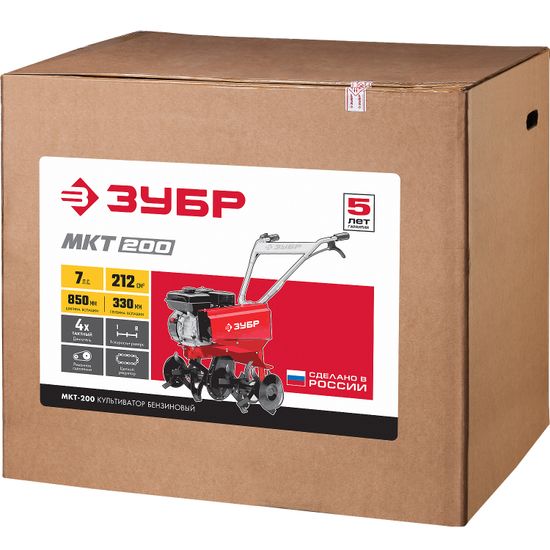 Мотокультиватор "ЗУБР" МКТ-200