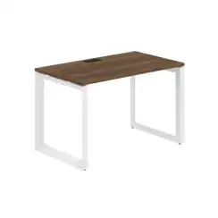 PR.204.DM.O59.WH / Стол 1200х700х750 / профиль: 59х59 белый; столешница: дуб модена