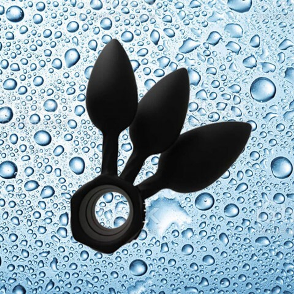 Анальные втулки Bathmate Anal Training Plugs, набор 3 шт