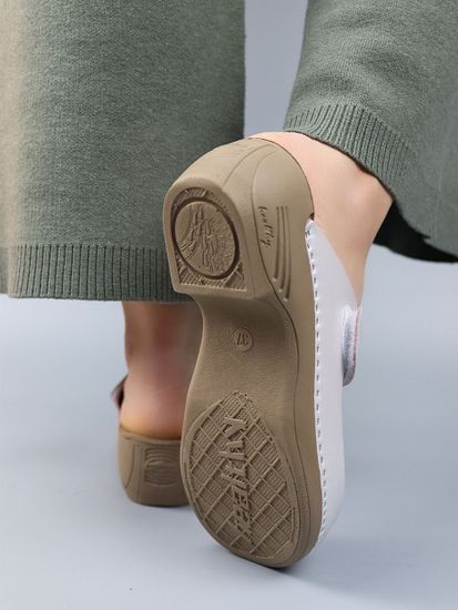 161 | Женские сабо (перламутровый)