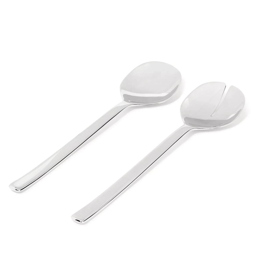 Alessi - Набор столовых приборов овальной формы для салата / артикул   REB09/14  / GTIN 8003299341832
