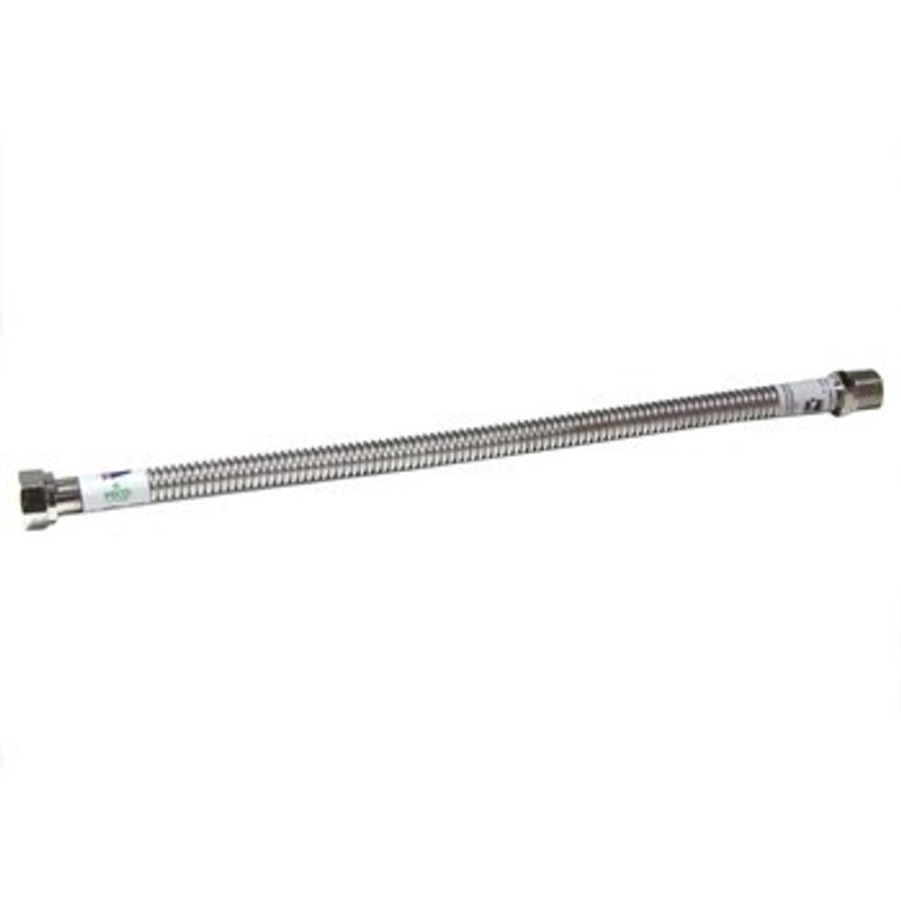 Металлическая подводка для газа 1/2" 2 м (гайка/штуцер)