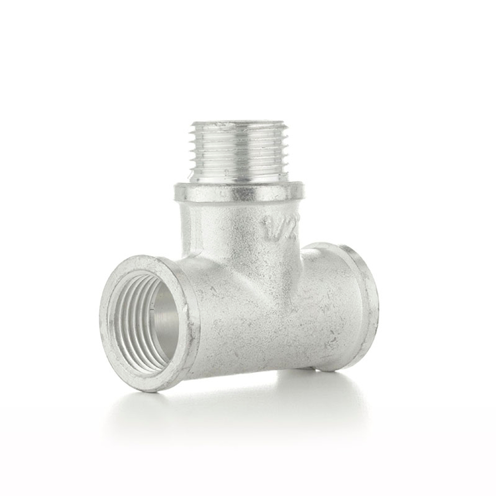 Тройник с внутренней и наружной резьбой ELSEN METALIT EBF08 - 3/4" (латунь с покрытием TIN)