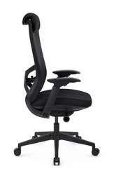 Кресло Gemini EGE-002A Черный пластик/Черный