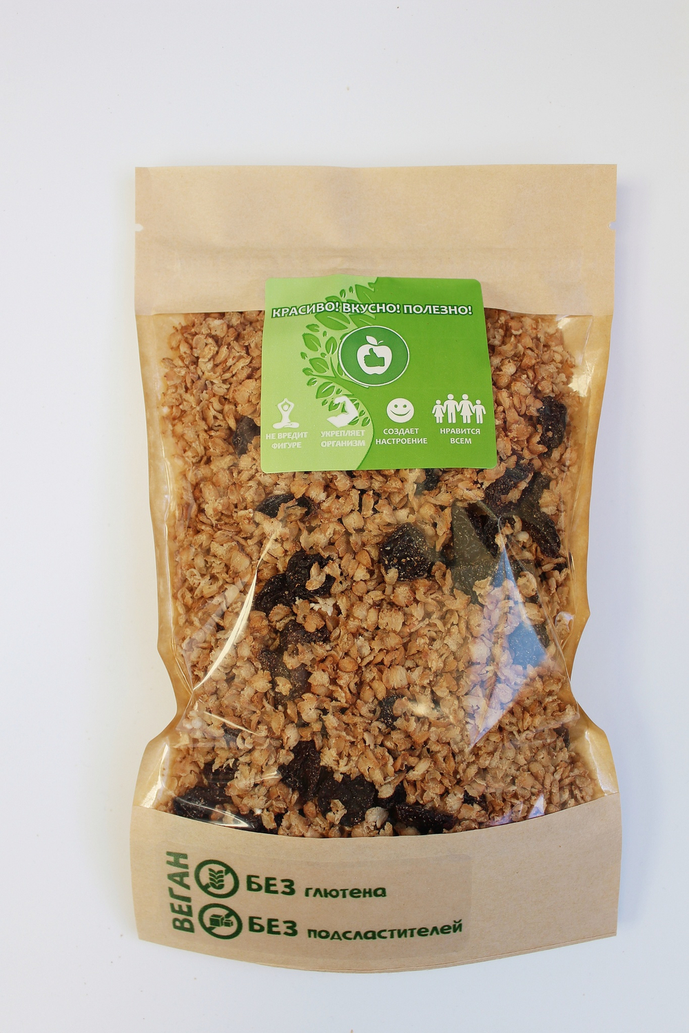 Гречневые хлопья с вишней, 220 г от eco-apple.ru