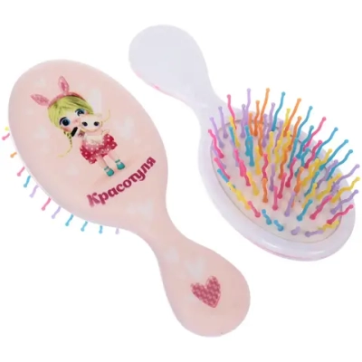 Расческа массажная детская «MaMiKa», Красотуля, 13*5см