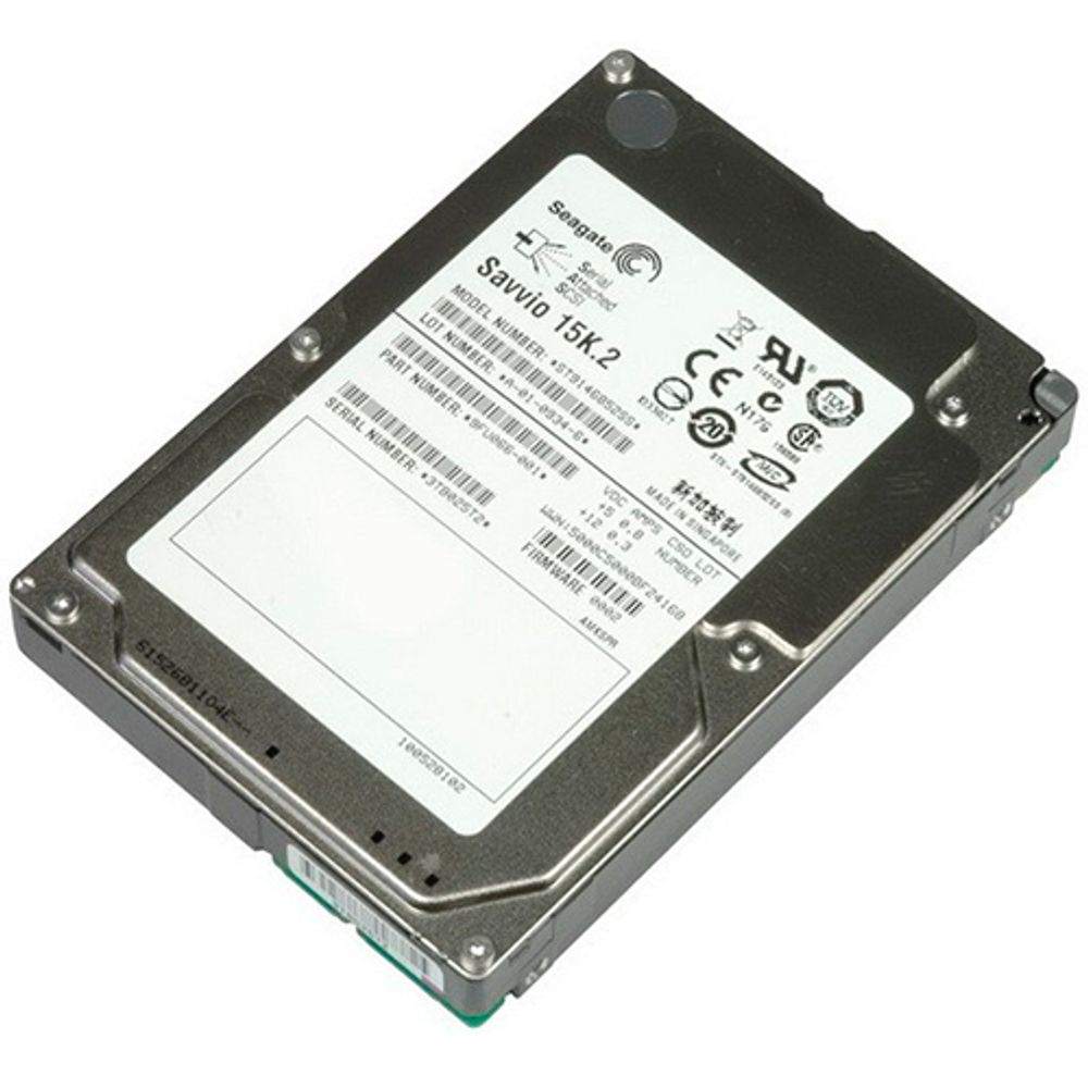 Жесткий диск Seagate SFF SAS 146Gb 15K 2.5&quot; DP Hot-Plug ST9146852SS