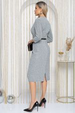 Платье Звезда вечера (серебро) П12144 LT Collection (Акция)