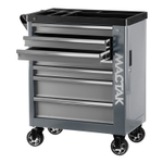 МАСТАК (521-07580G) Тележка инструментальная, 7 выдвижных ящиков, "НОВА", серая
