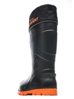 Сапоги мужские из ЭВА с шипами Kaury "President" -65С, 5-слойный гипоаллергенный вкладыш (Черно-оранжевый)