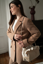 Косметичка Boho со съемной ручкой, Бежевый