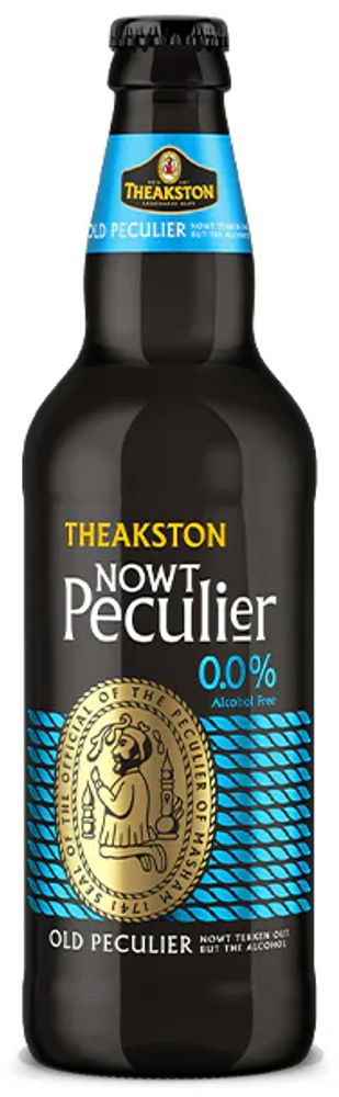 Пиво Тикстон Наут Пикюльер Безалкогольное / Theakston Nowt Peculier 0.5 - стекло