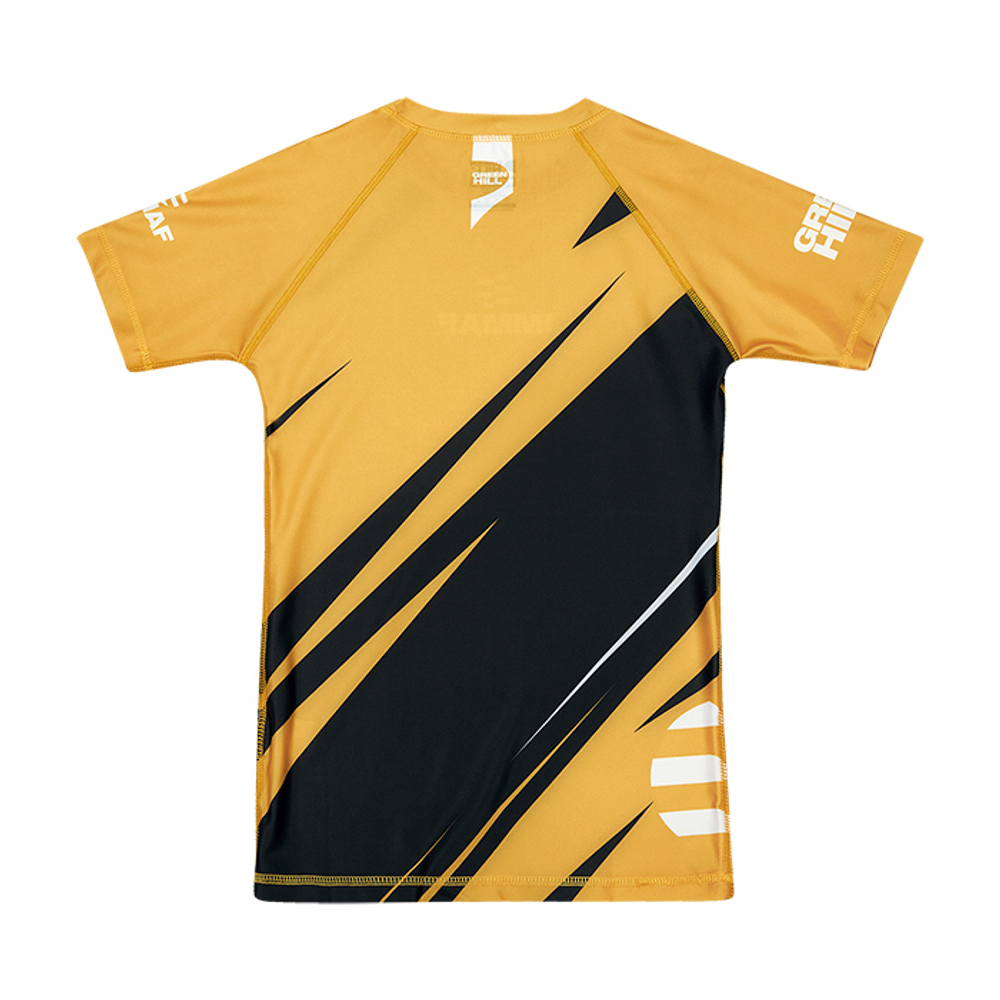 RGI-4021w Рашгард RASH GUARD IMMAF approved женский черно-золотой