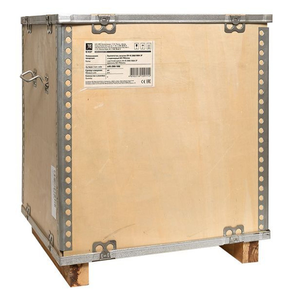 Выключатель нагрузки ВН-45 2000/1000А 3P стационарный EKF PROxima