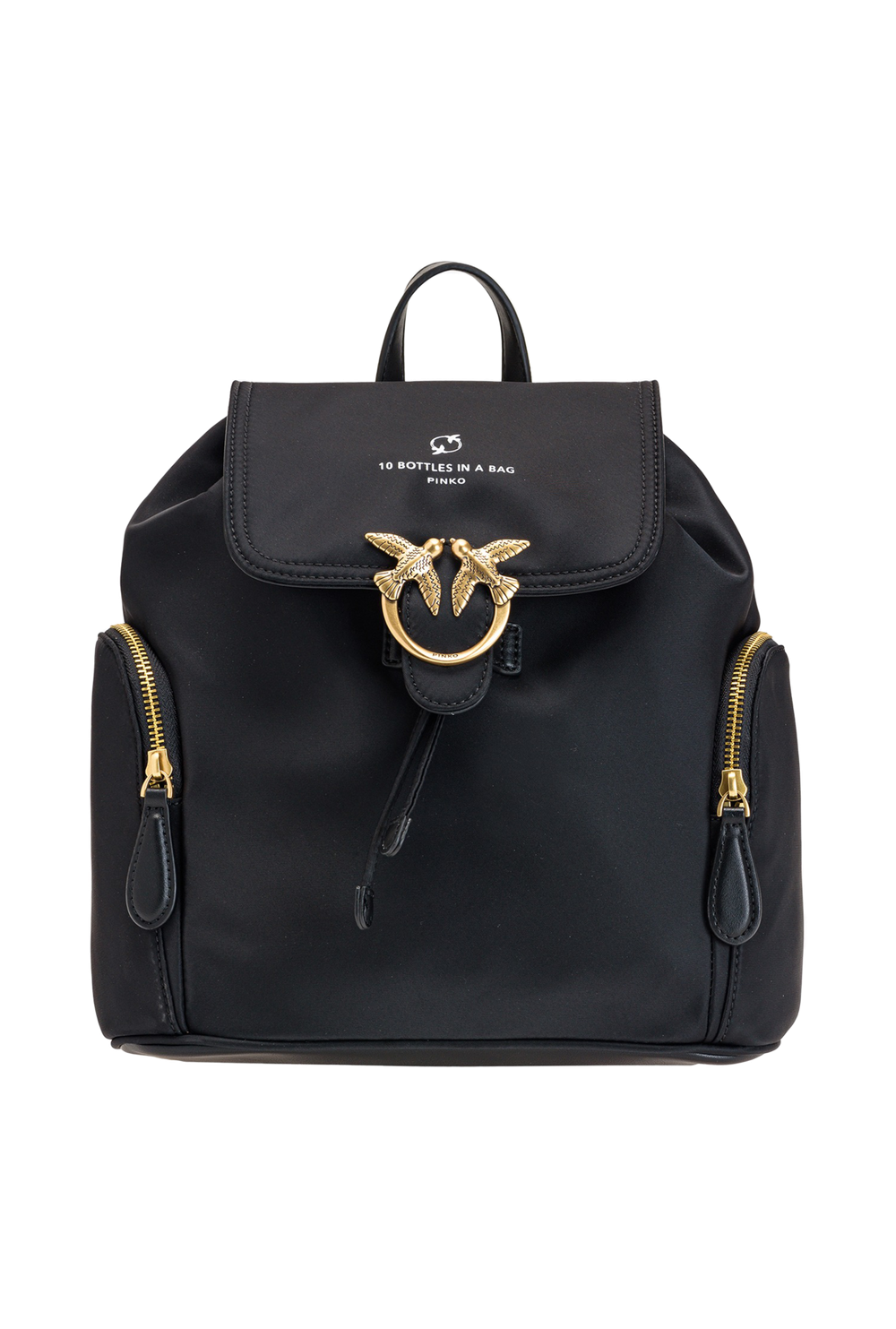 RECYCLED BACKPACK PINKO - black