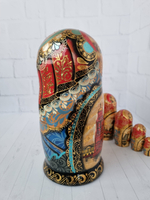 Матрешка "с видами города "  7мест