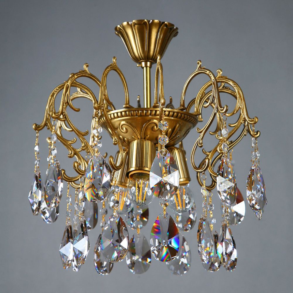 8888/3 PL AB Tear Drop Потолочный светильник