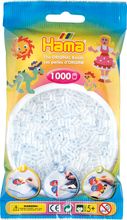 Hama Бусинки для термомозаики MIDI прозрачные бесцветные, 1000 шт. (207-19)