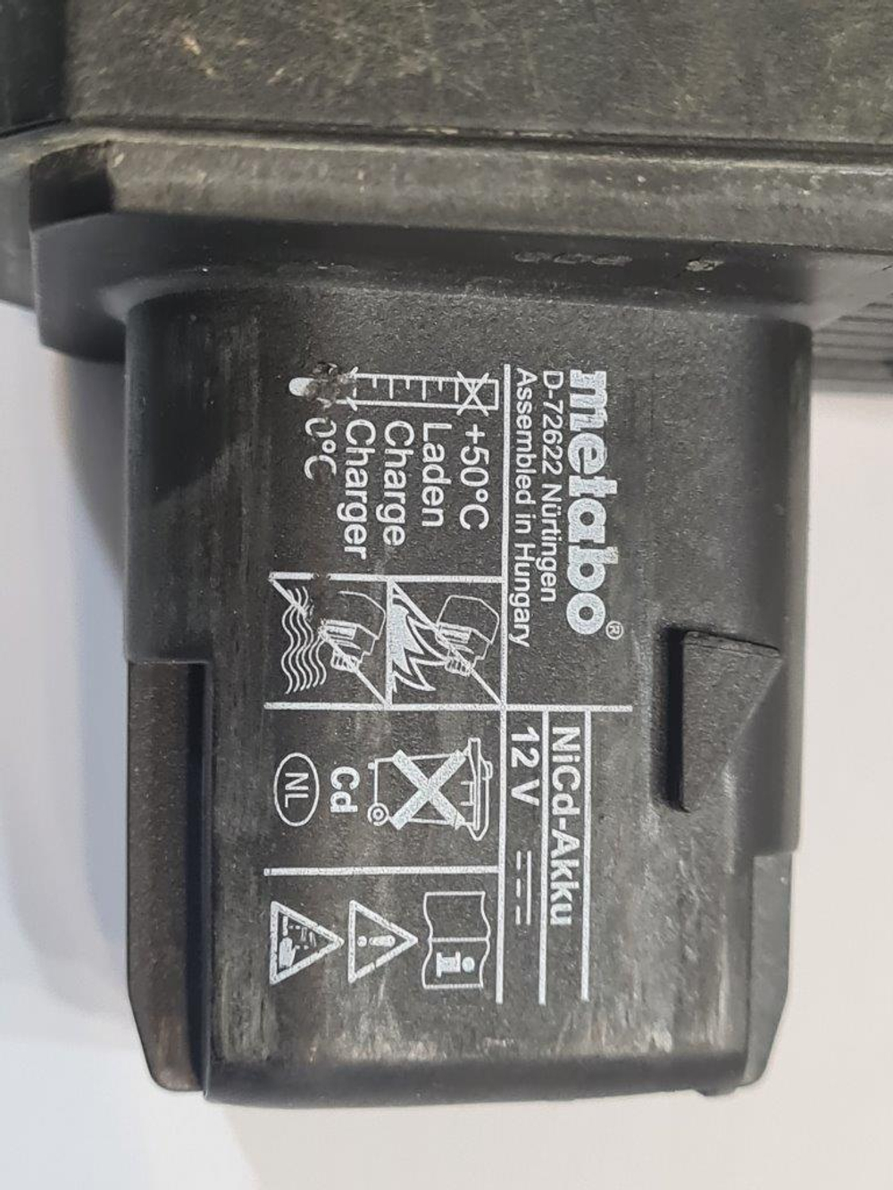 Ремонт аккумулятора Metabo 12V