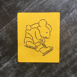 Мышка №9 с коньками