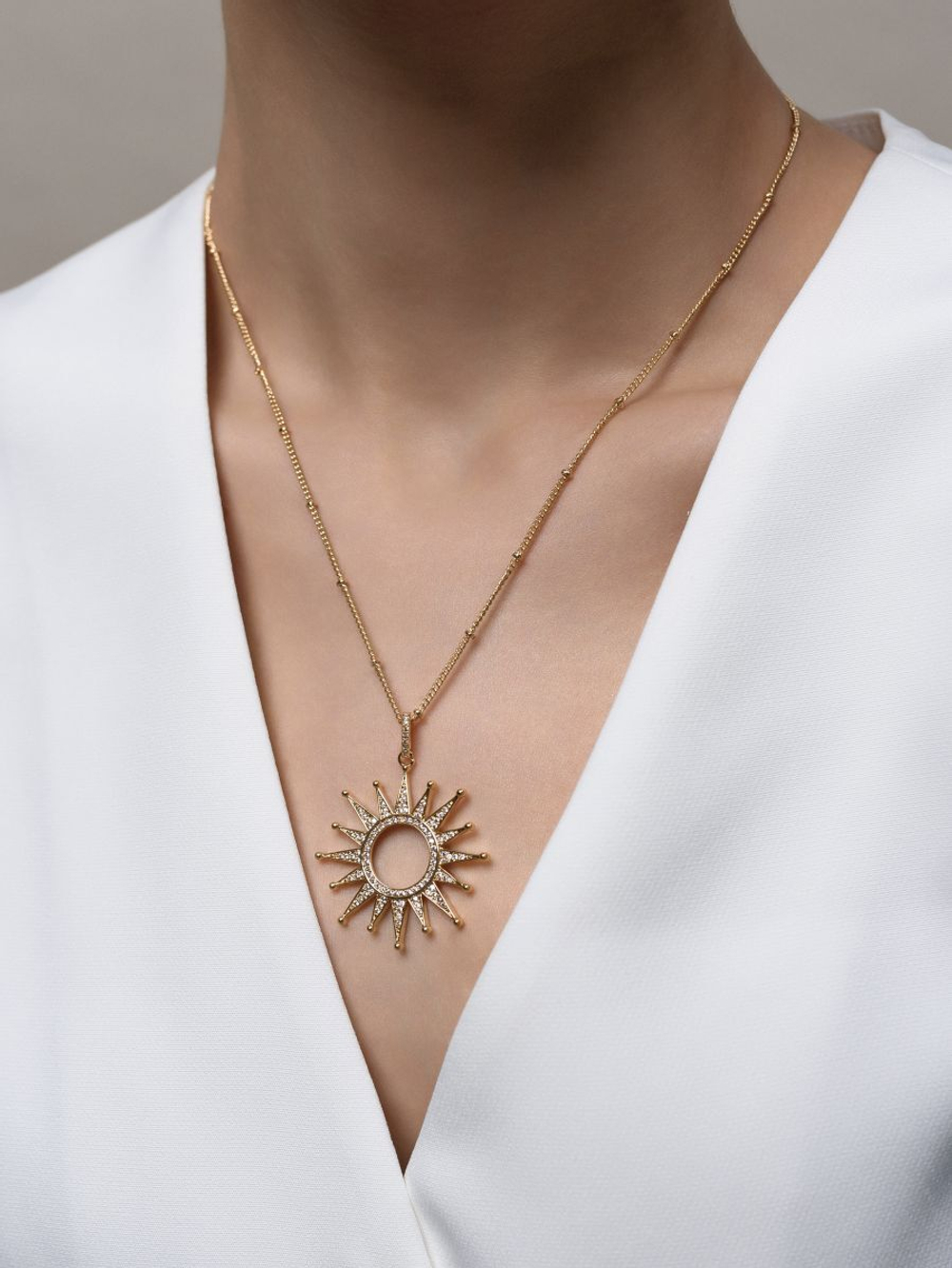 Колье "Sun" Gold
