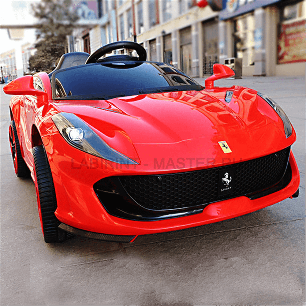 Спортивный электромобиль "Ferrari BDQ-2199",красный